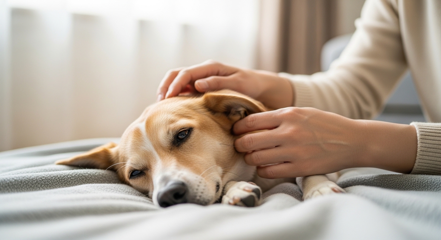 愛犬の命日に想いを伝える供養のイメージ