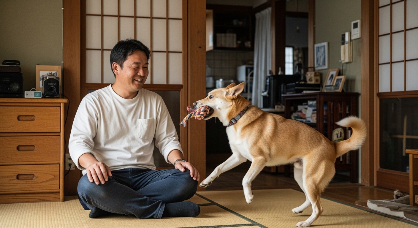 ペットとの再会を願う心のイメージ