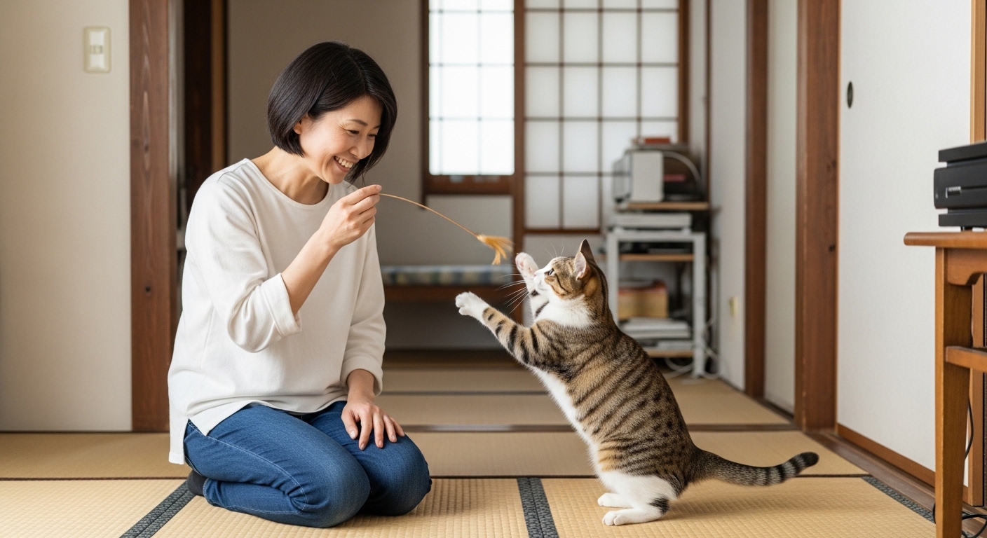 看取り期の猫の食事管理のイメージ