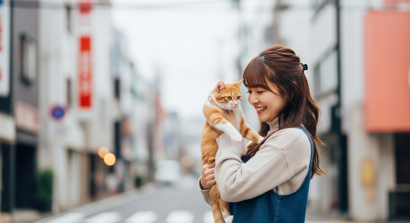 猫の生まれ変わりを信じる気持ちのイメージ