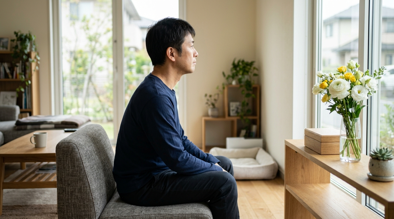 新たな一歩を考える空間を表すイメージ画像