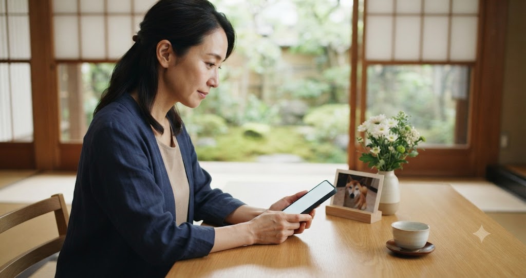 ペットとの別れ後の学校連絡を表すイメージ画像
