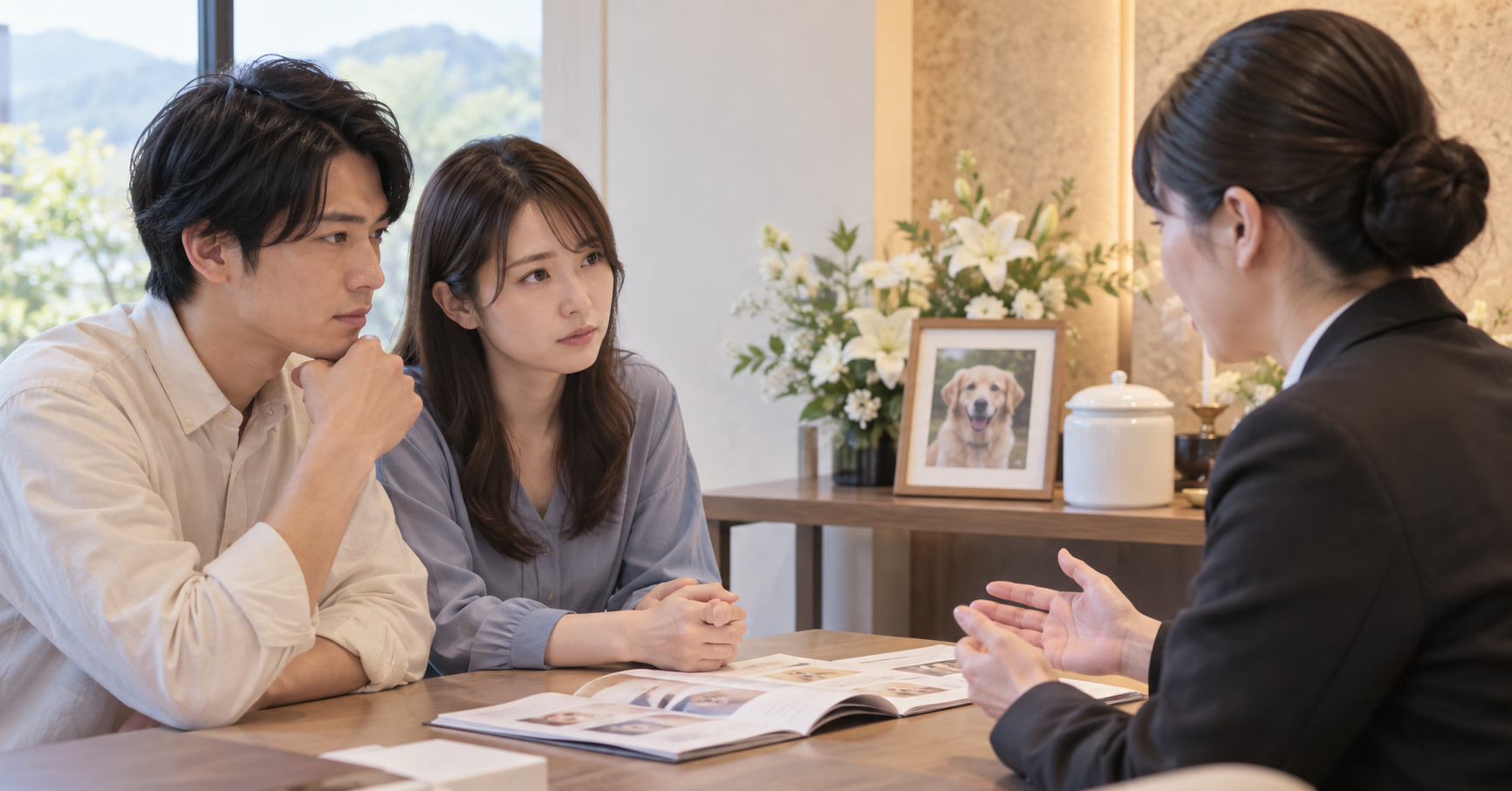 熊本のペット火葬の評判を確認する様子を表すイメージ画像